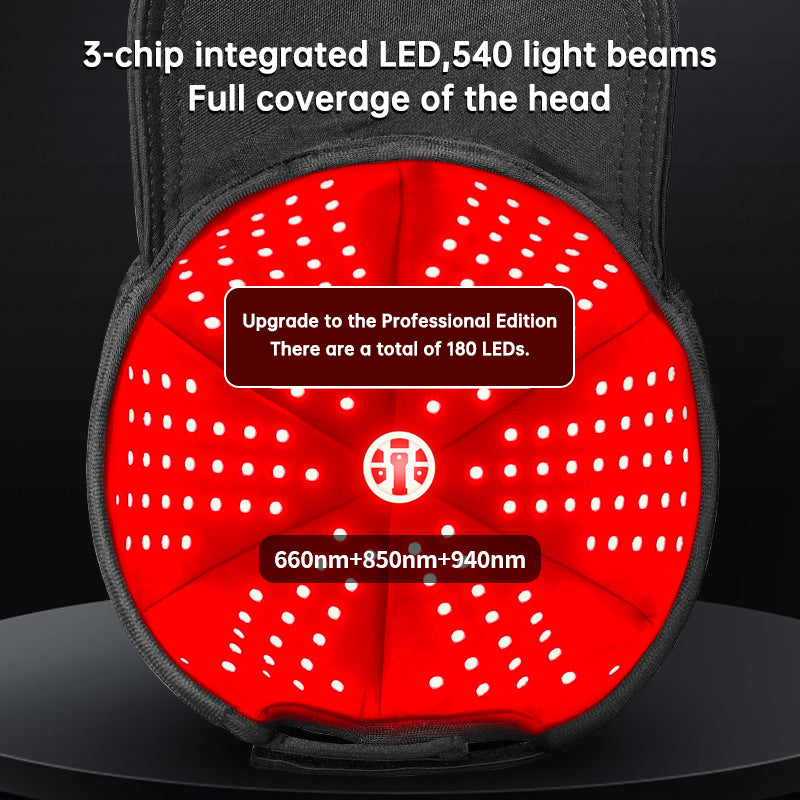 Red Light Infrared Phototherapy Cap for Hair Growth and Anti-Hair Loss, Red Light Cap Hair Care Device Hair Regrowth Instrument PCBA