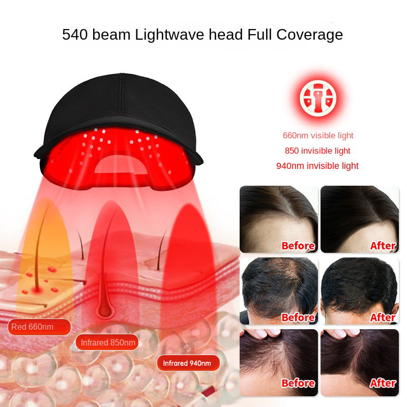 Red Light Infrared Phototherapy Cap for Hair Growth and Anti-Hair Loss, Red Light Cap Hair Care Device Hair Regrowth Instrument PCBA