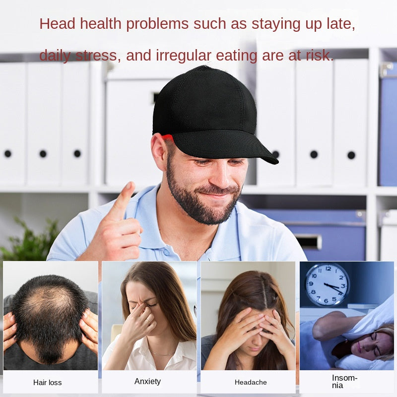 Red Light Infrared Phototherapy Cap for Hair Growth and Anti-Hair Loss, Red Light Cap Hair Care Device Hair Regrowth Instrument PCBA