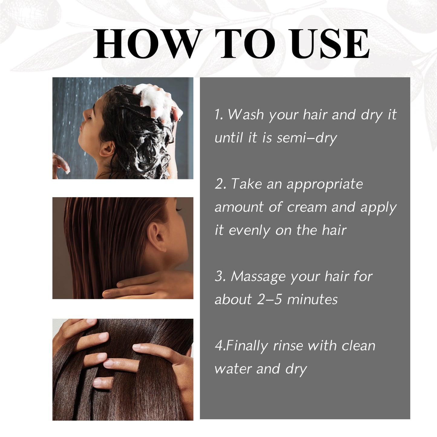 Keratin Repair Hair Mask, Moisturize And Repair Hair Ends Split Improve Dry And Frizz Hair Care Mask
